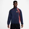 Veste survêtement FC Barcelone Woven T90 bleu orange
