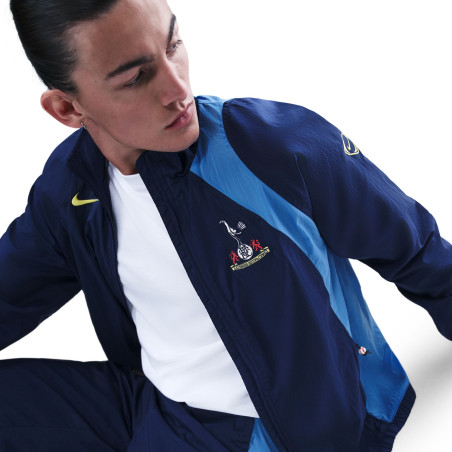 Veste survêtement woven Tottenham T90 bleu