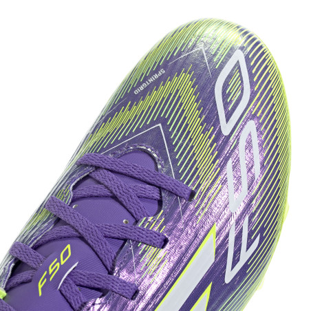 adidas F50 Club FG/MG violet jaune