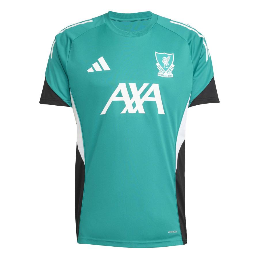 Maillot entraînement Liverpool vert blanc
