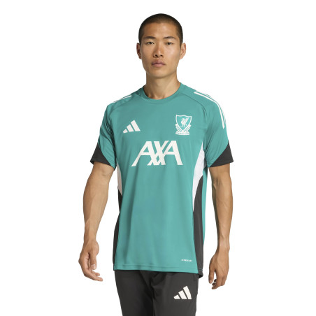 Maillot entraînement Liverpool vert blanc