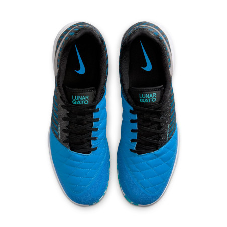 Nike Lunargato II bleu noir