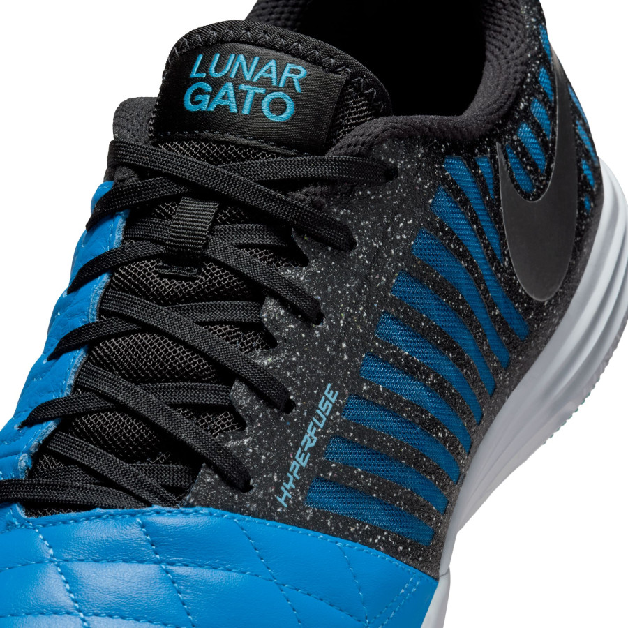 Nike Lunargato II bleu noir