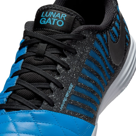 Nike Lunargato II bleu noir