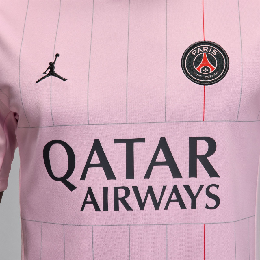Maillot avant match PSG rose