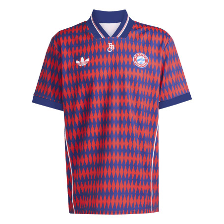 Maillot Bayern Munich Lifestyle bleu rouge