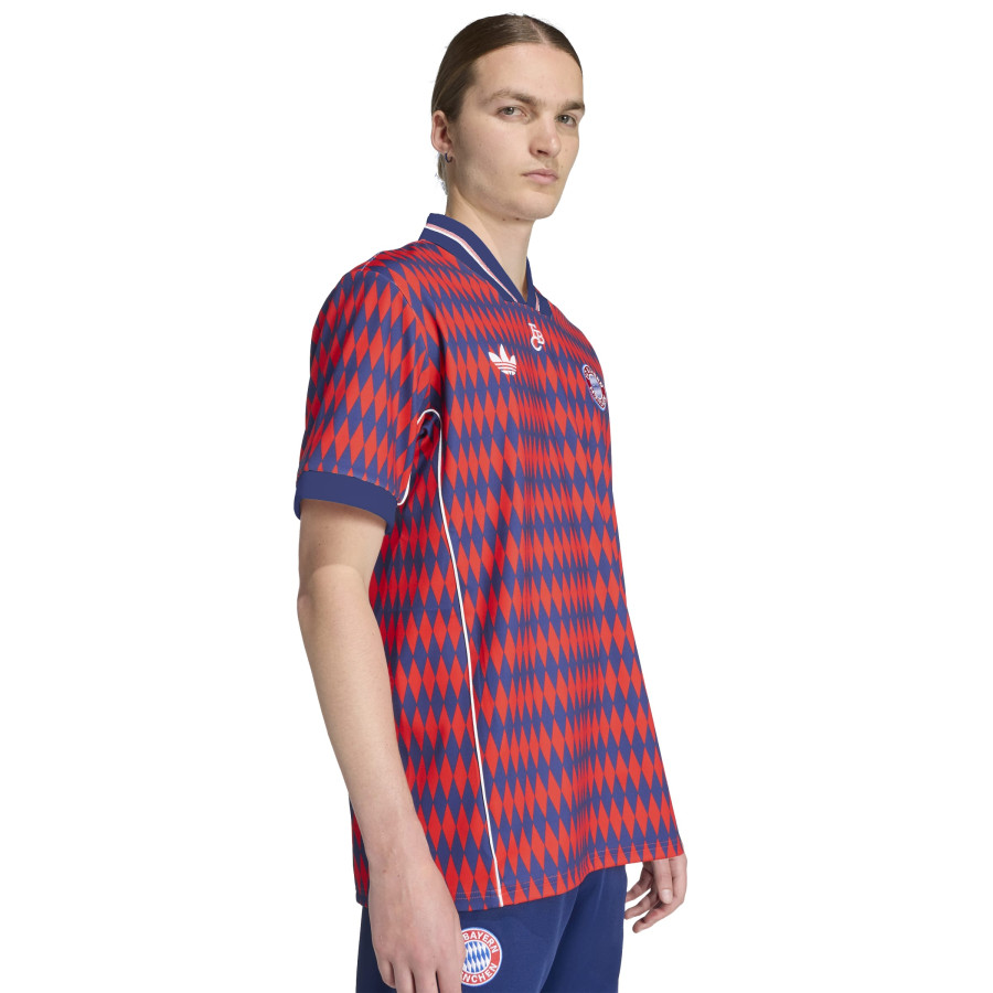 Maillot Bayern Munich Lifestyle bleu rouge
