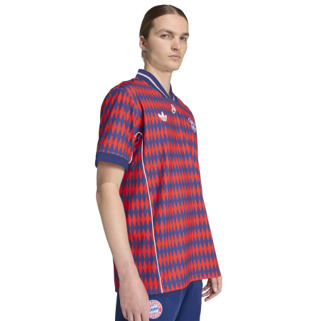 Maillot Bayern Munich Lifestyle bleu rouge