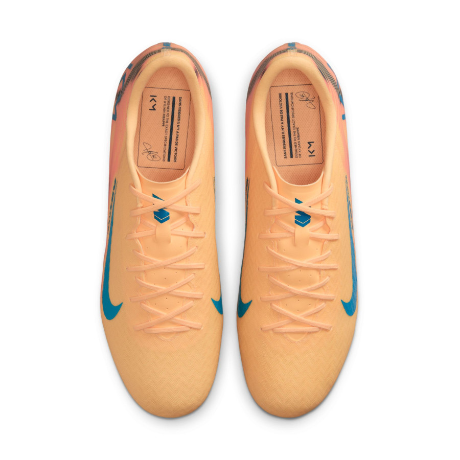 Nike Air Zoom Mercurial Vapor 16 Academy Mbappé FG/MG orange bleu