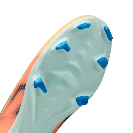 Nike Air Zoom Mercurial Vapor 16 Academy Mbappé FG/MG orange bleu