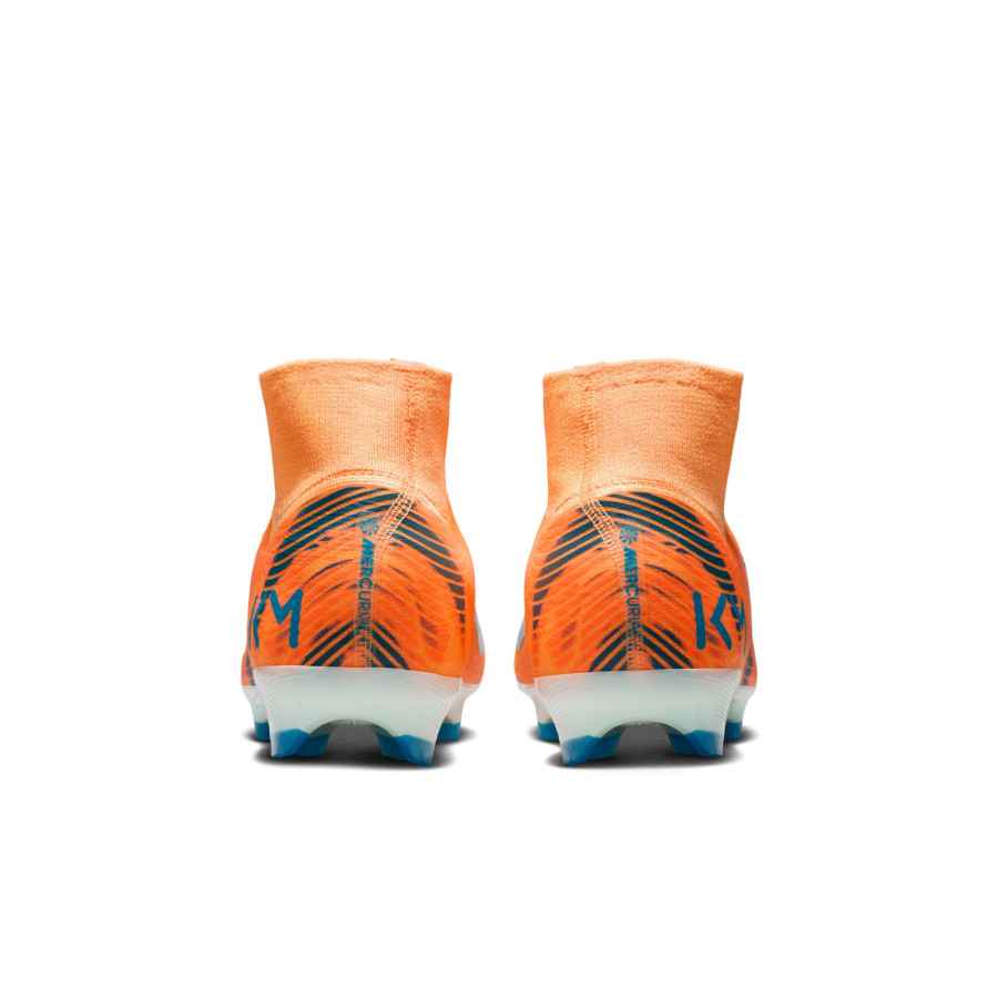 Nike Air Zoom Mercurial Superfly 10 Pro Mbappé FG orange bleu