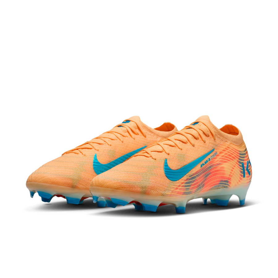 Nike Air Zoom Mercurial Vapor 16 Elite Mbappé FG orange bleu