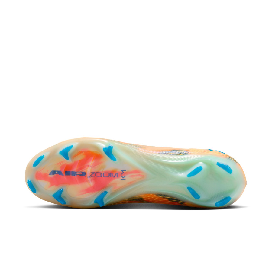 Nike Air Zoom Mercurial Vapor 16 Elite Mbappé FG orange bleu