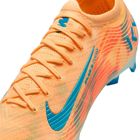 Nike Air Zoom Mercurial Vapor 16 Elite Mbappé FG orange bleu