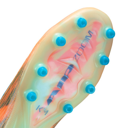 Nike Air Zoom Mercurial Vapor 16 Elite Mbappé AG-Pro orange bleu