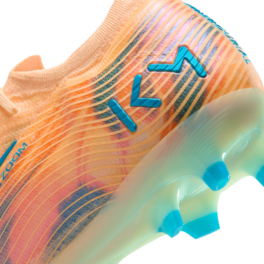 Nike Air Zoom Mercurial Vapor 16 Elite Mbappé AG-Pro orange bleu