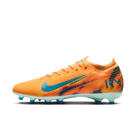 Nike Air Zoom Mercurial Vapor 16 Pro Mbappé AG-Pro orange bleu