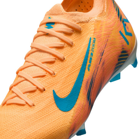 Nike Air Zoom Mercurial Vapor 16 Pro junior Mbappé FG orange bleu