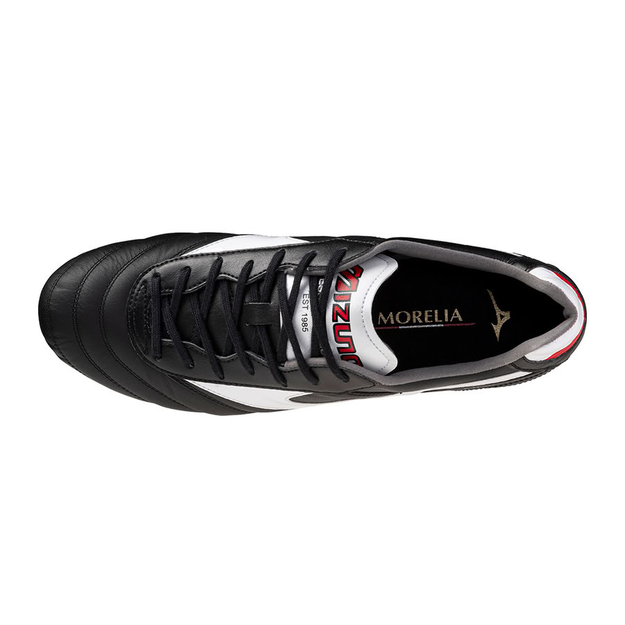 Mizuno Morelia II Elite FG noir rouge