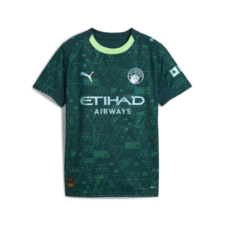 Maillot junior Manchester City 4th 2025/26