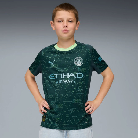 Maillot junior Manchester City 4th 2025/26