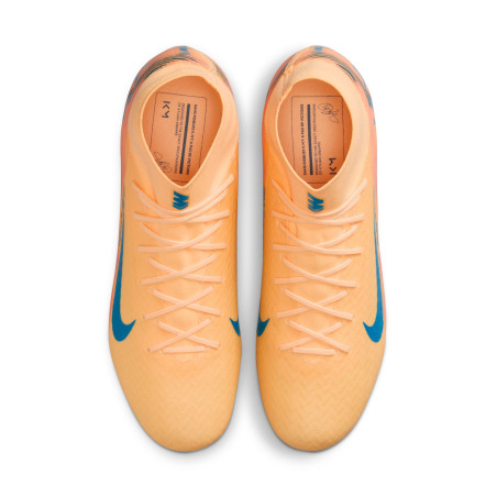 Nike Air Zoom Mercurial Superfly 10 Academy Mbappé FG/MG orange bleu