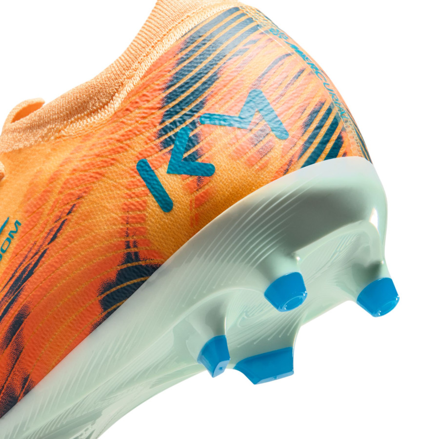 Nike Air Zoom Mercurial Vapor 16 Pro Mbappé AG-Pro orange bleu