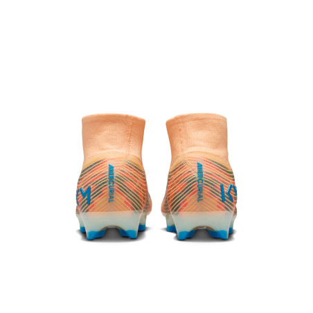 Nike Air Zoom Mercurial Superfly 10 Elite Mbappé FG orange bleu