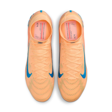 Nike Air Zoom Mercurial Superfly 10 Elite Mbappé FG orange bleu