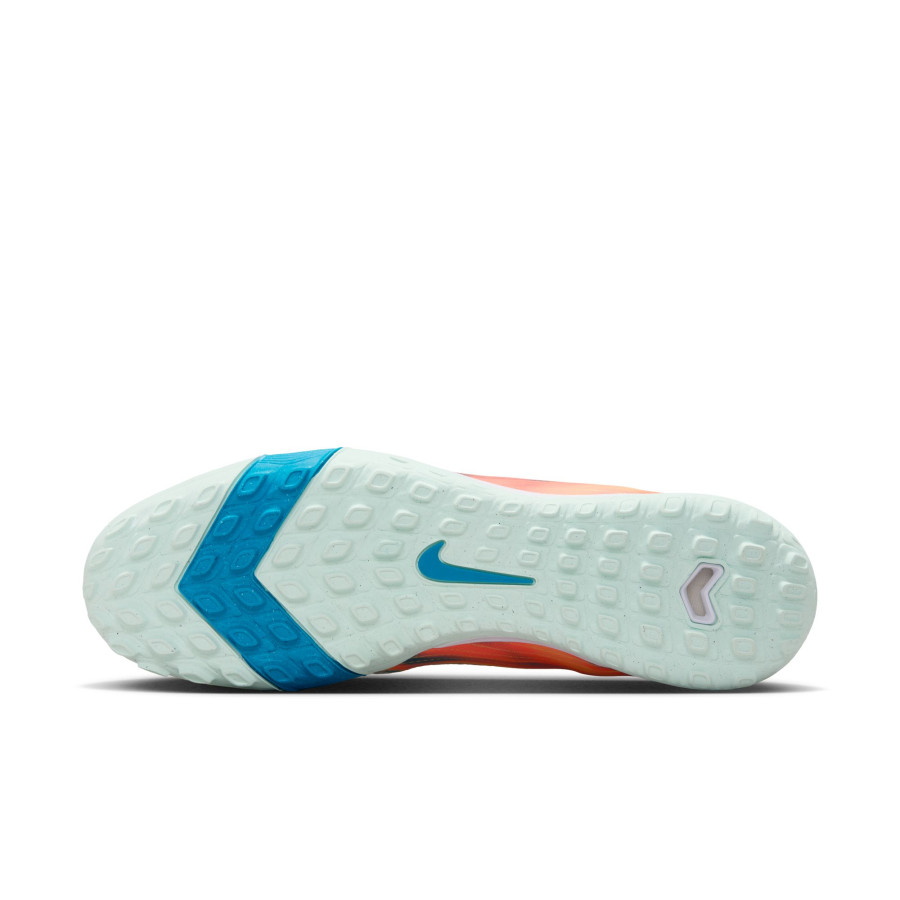 Nike Air Zoom Mercurial Superfly 10 Academy Mbappé Turf orange bleu