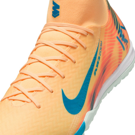Nike Air Zoom Mercurial Superfly 10 Academy Mbappé Turf orange bleu