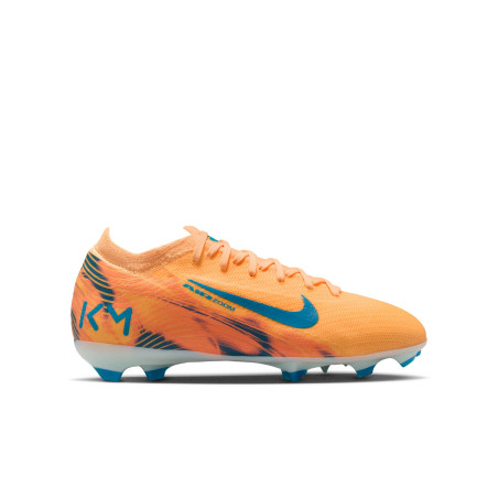 Nike Air Zoom Mercurial Vapor 16 Pro junior Mbappé FG orange bleu