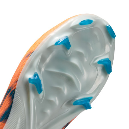 Nike Air Zoom Mercurial Vapor 16 Pro junior Mbappé FG orange bleu