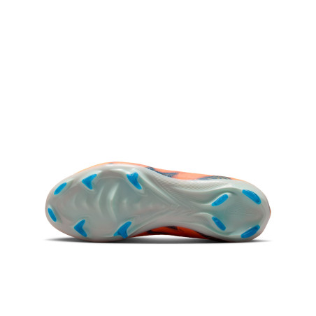 Nike Air Zoom Mercurial Vapor 16 Pro junior Mbappé FG orange bleu