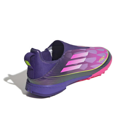 adidas F50 junior Lamine Yamal League LaceLess turf violet