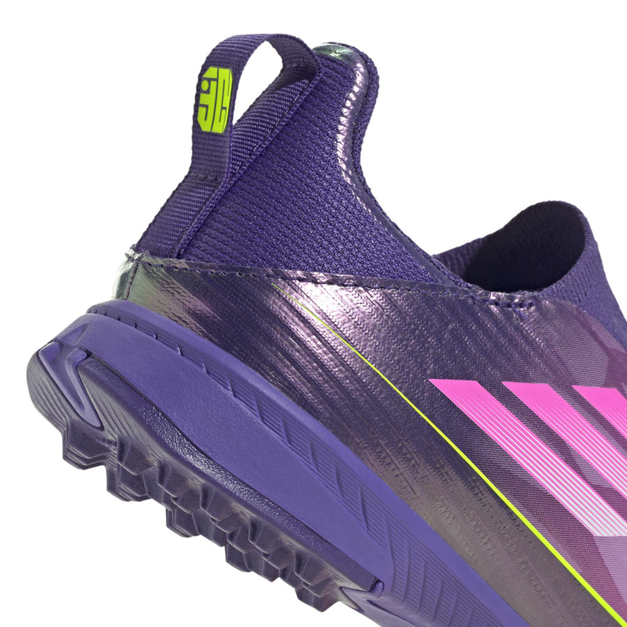adidas F50 junior Lamine Yamal League LaceLess turf violet