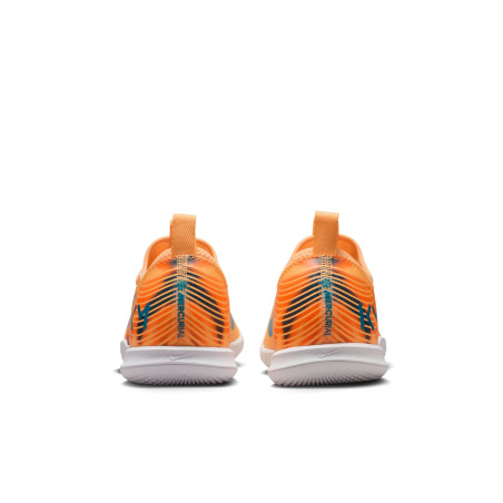 Nike Air Zoom Mercurial Vapor 16 Academy junior Mbappé Indoor orange bleu
