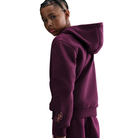 Sweat à capuche junior Nike Mbappé violet