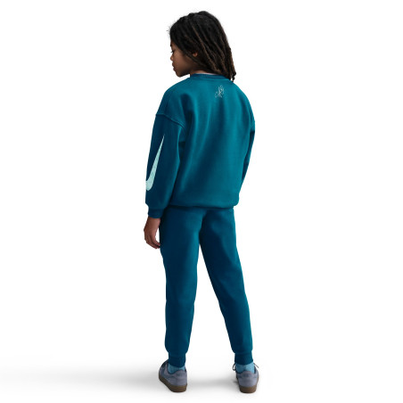 Pantalon survêtement junior Nike Mbappé bleu