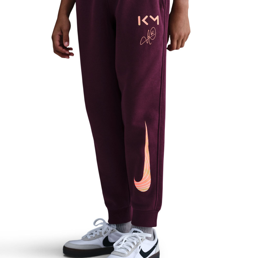 Pantalon survêtement junior Nike Mbappé violet