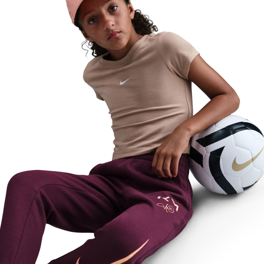 Pantalon survêtement junior Nike Mbappé violet