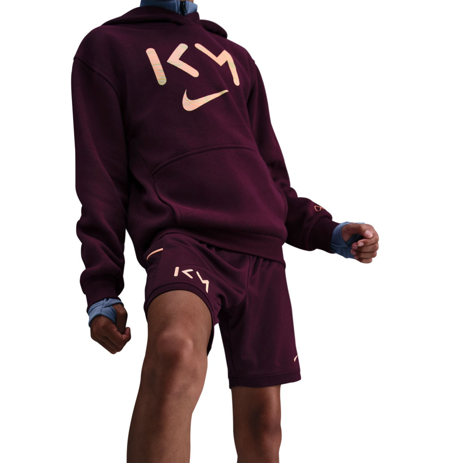 Short entraînement junior Nike Mbappé violet