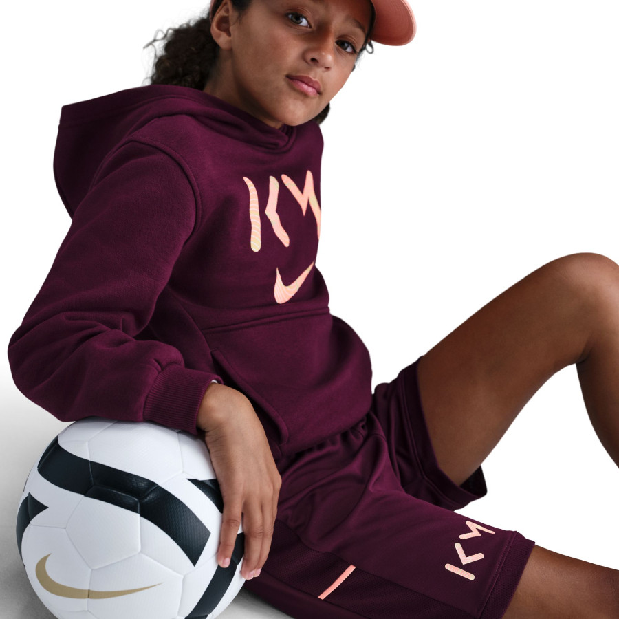 Short entraînement junior Nike Mbappé violet