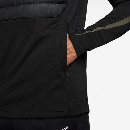 Sweat zippé PSG Therma-Fit noir