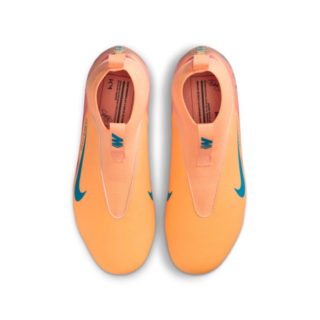 Nike Air Zoom Mercurial Superfly 10 Academy junior Mbappé FG/MG orange bleu