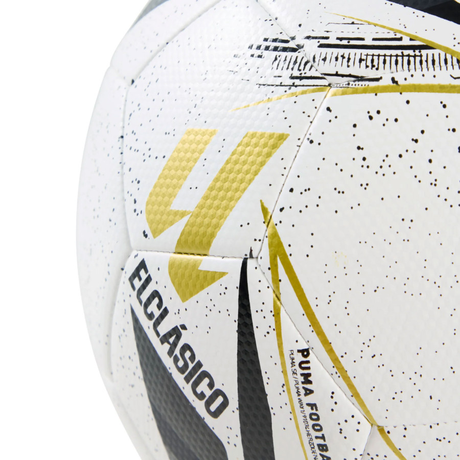 Ballon Puma LaLiga ElClasico blanc or