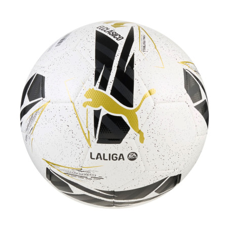 Ballon Puma LaLiga ElClasico blanc or