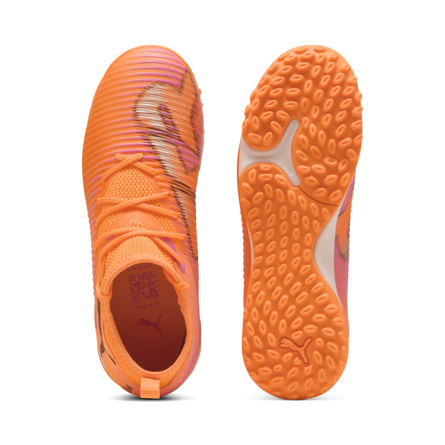 Puma Future 8 Match junior Turf orange rose