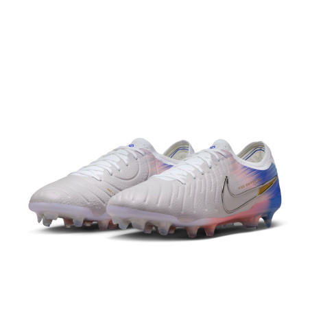 Nike Tiempo Legend 10 Elite FG blanc rose