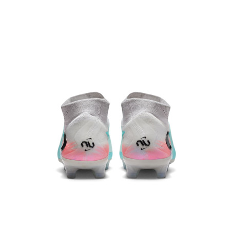 Nike Phantom 6 montante United 2 Elite FG bleu rose